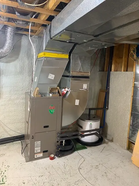 Système géothermique GeoSmart en installation